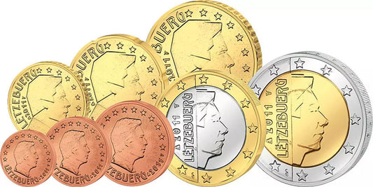 Coffret de pièces en euros Luxembourg