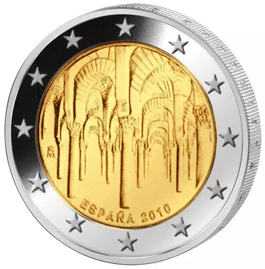 Preuve de la cathédrale de Cordoue (Espagne) 2010 (2 euros)