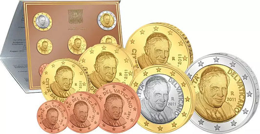 Série de pièces en euros du Vatican 2011