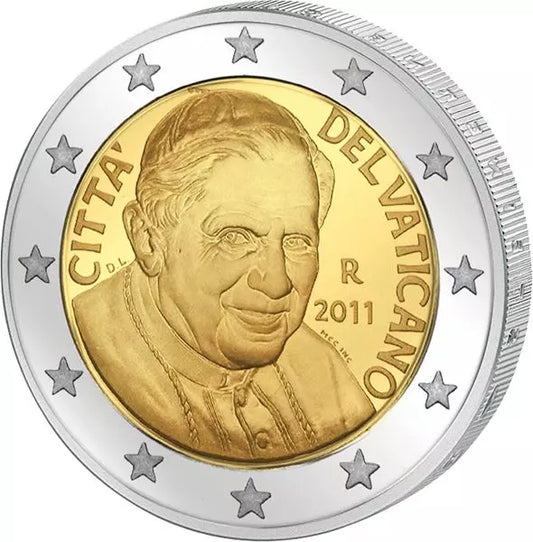 Série de pièces en euros du Vatican 2011