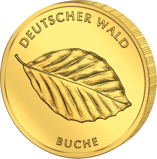 20 euros Allemagne Hêtre des forêts allemandes 2011 État excellent à neuf