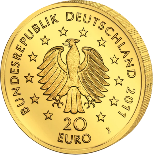 5x20 Euro BRD Hêtre des forêts allemandes 2011 État excellent à neuf (A - J)