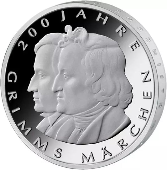 10 euros Allemagne 200 ans de contes de Grimm 2012 Preuve