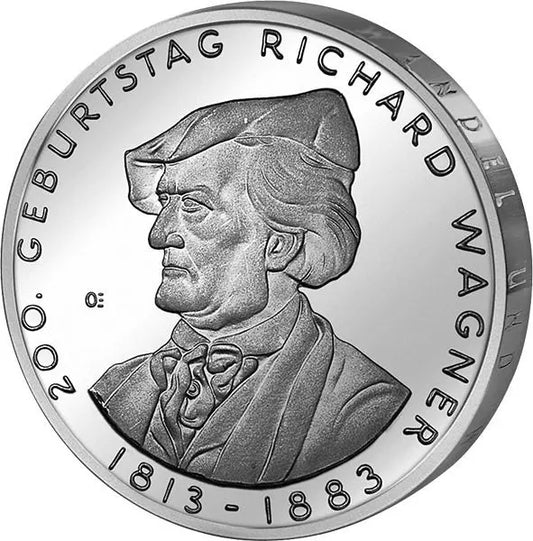 10 euros - 200e anniversaire de Richard Wagner 2013 - Preuve