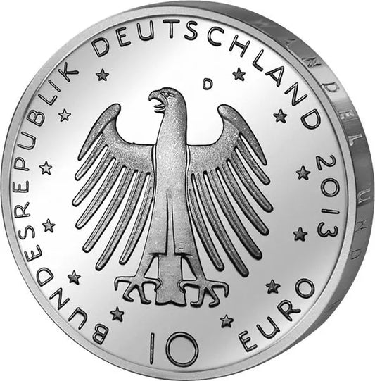10 euros - 200e anniversaire de Richard Wagner 2013 - Preuve