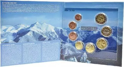 Coffret de pièces en euros Andorre 2014