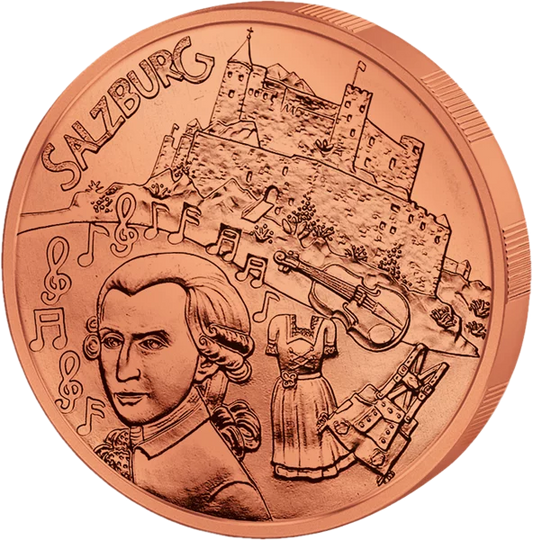 10 Euro Autriche Salzbourg 2014