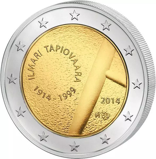 2 euros Finlande 100ème anniversaire d'Ilmari Tapiovaara 2014