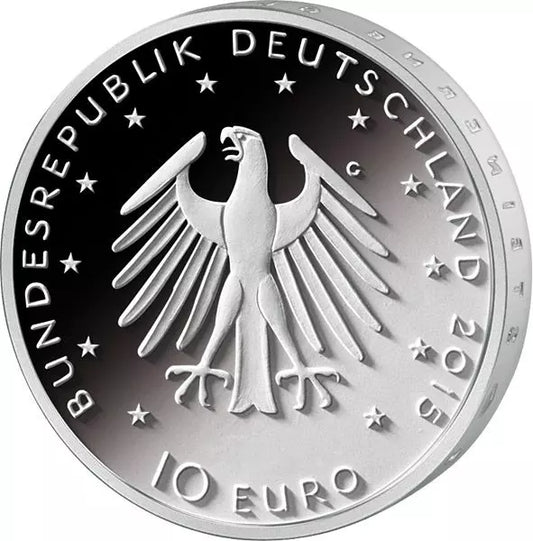 10 euros Allemagne 500e anniversaire de Lucas Cranach 2015 Preuve