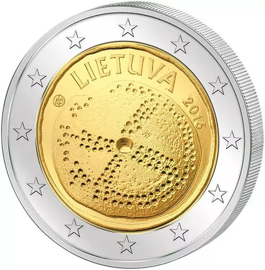 2 Euro Lituanie Culture balte 2016