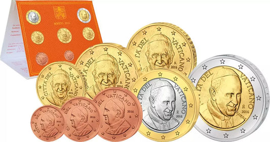 Coffret de pièces en euros du Vatican 2016