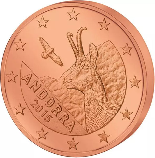 Coffret de pièces en euros Andorre 2015