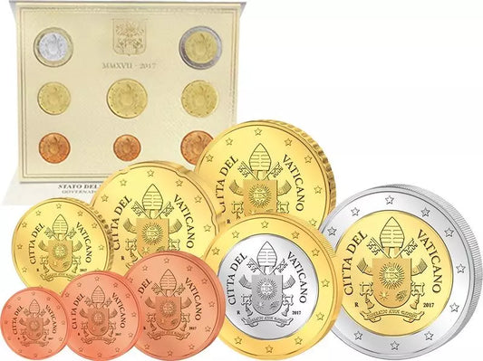 Coffret de pièces en euros du Vatican 2017