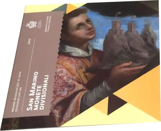 Coffret de pièces de monnaie en euros de Saint-Marin 2017