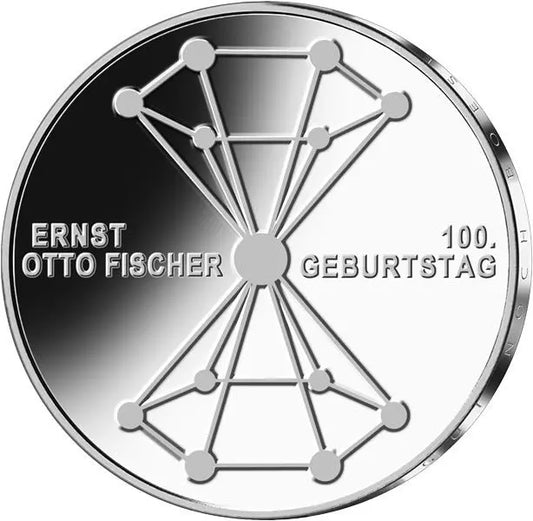 20 euros République fédérale d'Allemagne 100e anniversaire d'Ernst Otto Fischer 2018 Preuve