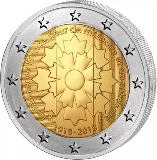 2 Euro France Bleuet 2018