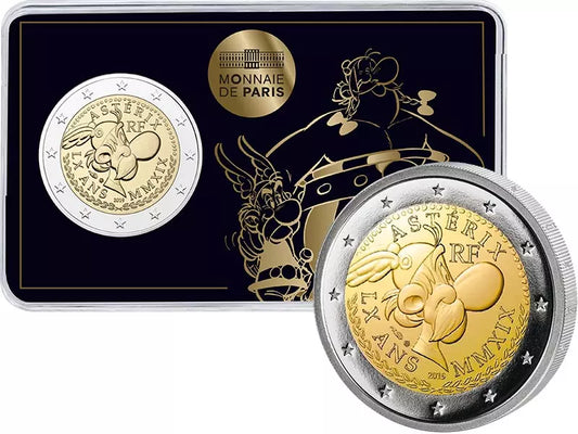 2 euros France 60 ans d'Astérix 2019