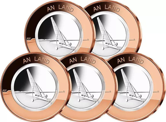 5x10 euros BRD On Land 2020 Non circulé (A - J)