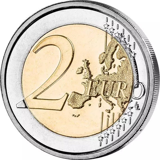 2 euros Monaco 200e anniversaire de l'accession au trône du prince Honoré V. 2019