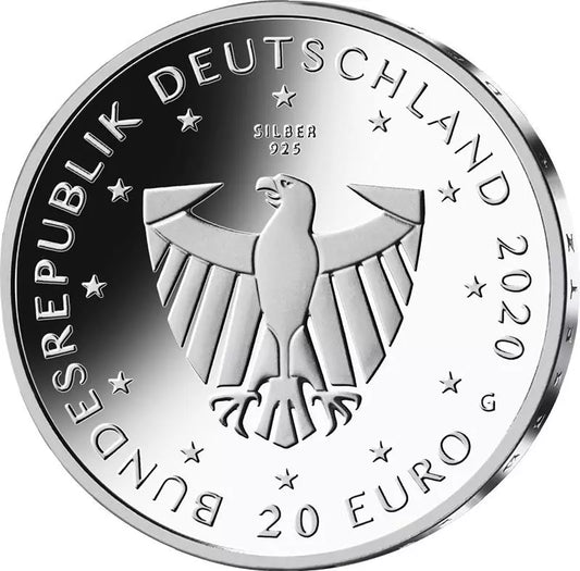 20 euros République fédérale d'Allemagne 900 ans de Fribourg 2020 Preuve