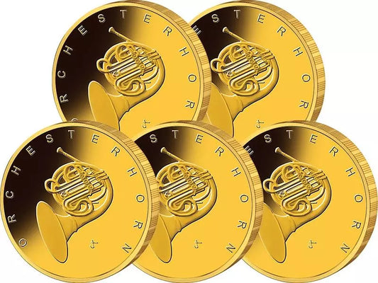 5x50 Euro Allemagne Instruments de musique Cor d'orchestre 2020 État neuf (A - J)