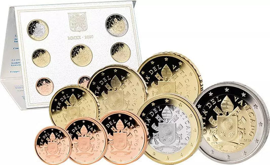 Coffret de pièces en euros du Vatican 2020