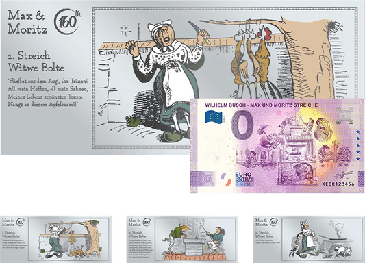 Collection Silver Note : Max & Moritz